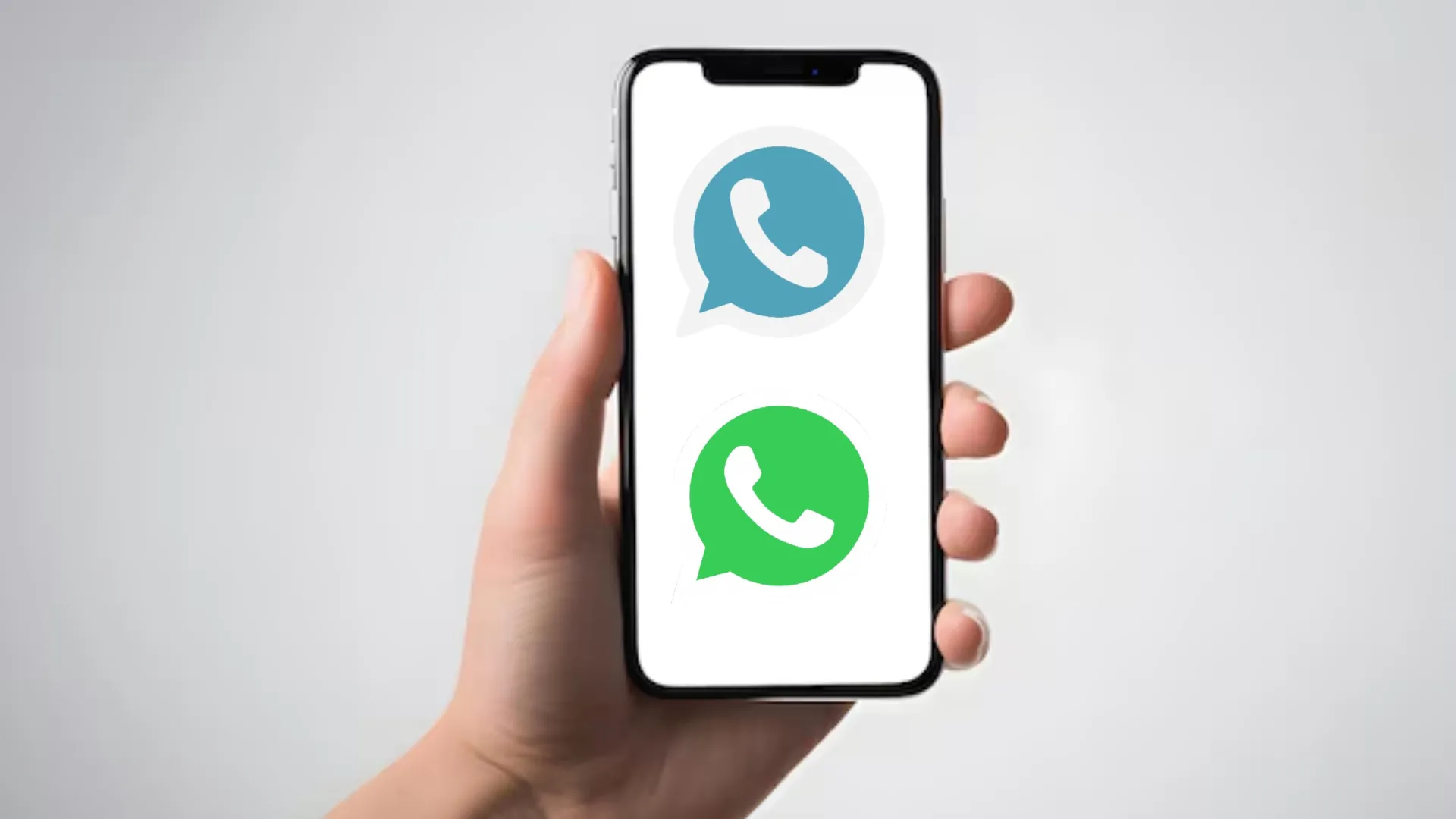 WhatsApp Plus y WhatsApp oficial instalados en el mismo teléfono Android