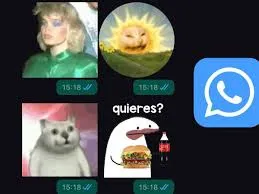 Descargar stickers animados en WhatsApp Plus para mejorar la experiencia de mensajería.