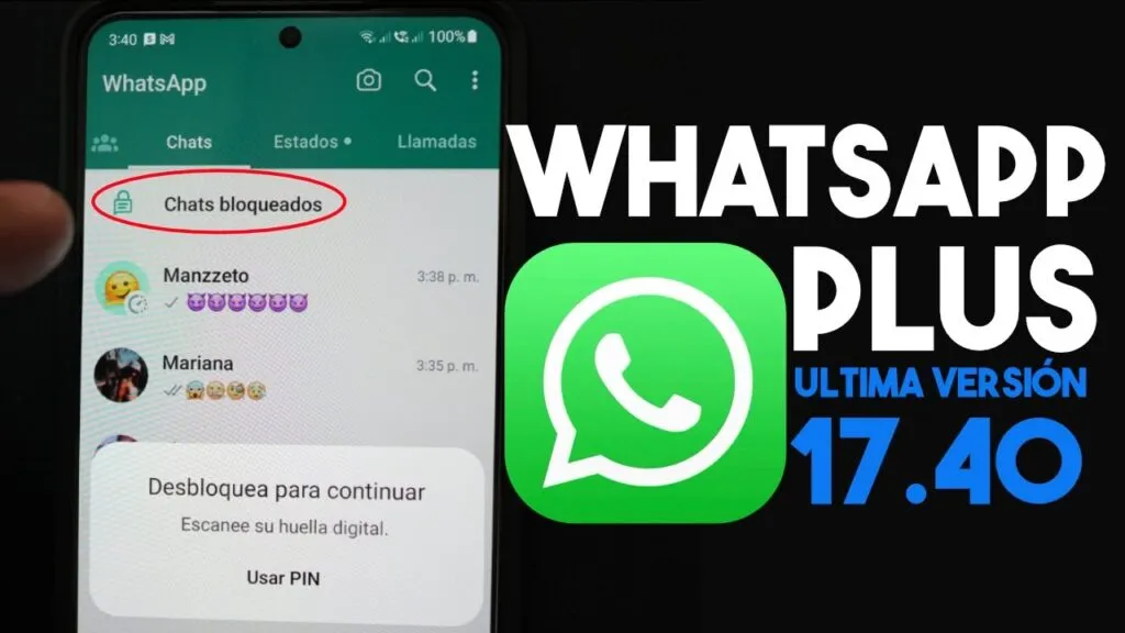 WhatsApp Plus v17.40 - Personalización avanzada y herramientas de privacidad para mejorar tu experiencia de mensajería.